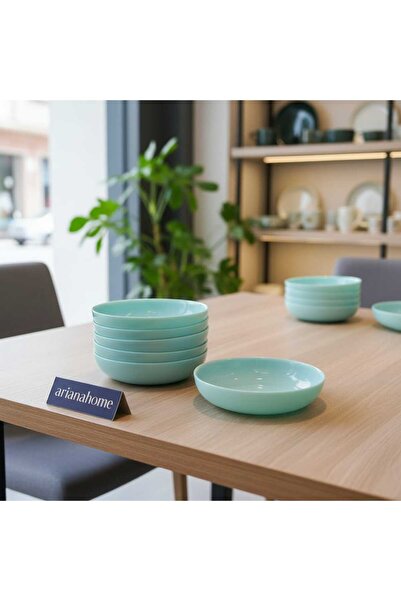 IKEA Oftast 6 Adet 17 cm Turkuaz Kase
