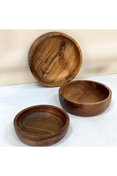 Elis Concept Bamboo Acacia 3-Piece Bowl Set