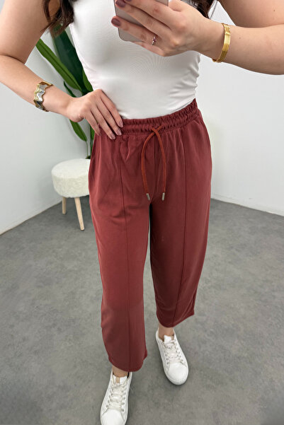 Bipantolon Γυναικεία φόρμα με σχέδιο κομμένου καρότου και σχέδιο πλακιδίων