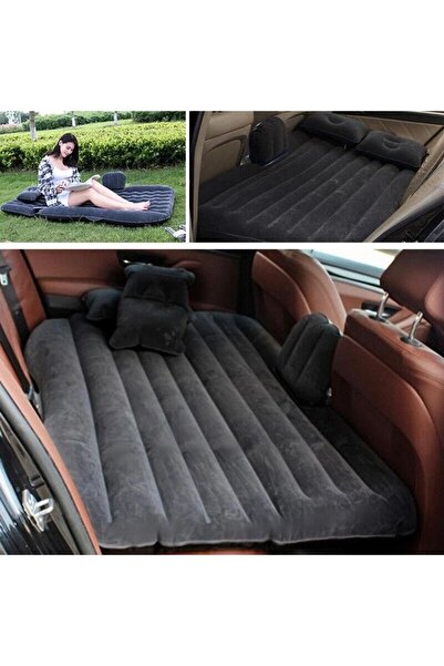 Generic سرير سيارة قابل للنفخ، فرشة نوم خلفية للسيارات الرياضية متعددة الاستخ...
