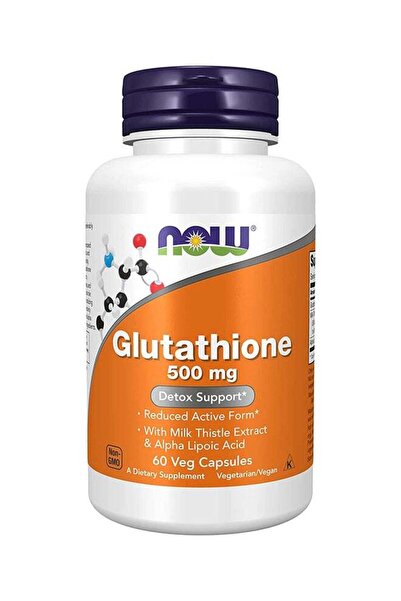 Now Foods Glutathione 500 Mg 60 Veg Capsules