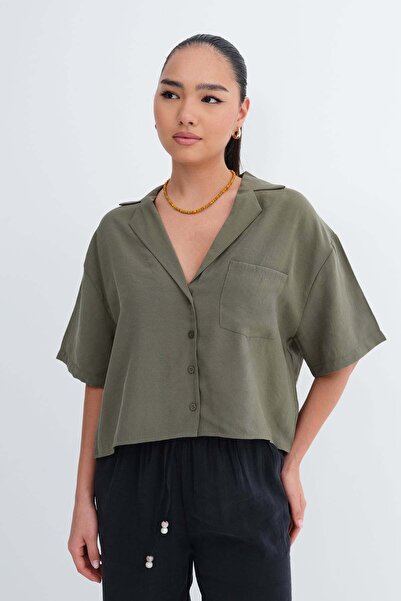 Addax Κοντομάνικο πουκάμισο Modal G18715