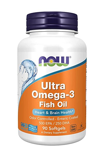 Now Foods Ultra Omega-3, 500 Epa/250 Dha, 90 Softgels
