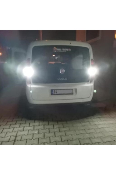 FEMEX Fiat Doblo D3 D4 Led Geri Vites Aydınlatma Ampulu Platinum W16W 3035 Chip