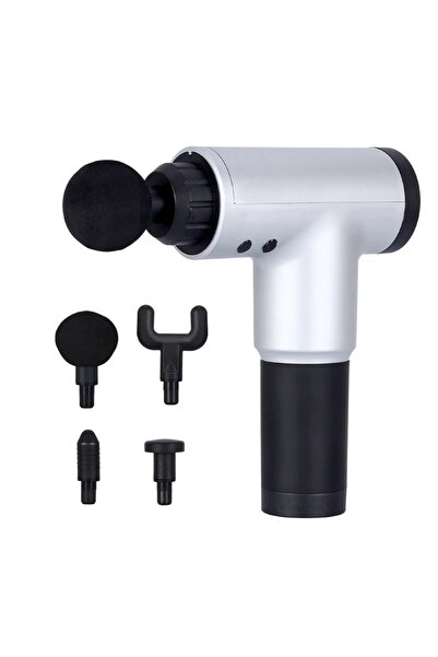 CasaDesteapta.ro Πιστόλι Μασάζ Περιτονίας με 4 Κεφαλές, 6 Ταχύτητες