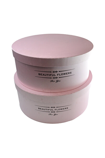 AFO Σετ 2 τεράστια κοντάρια 48 εκ. Όμορφα λουλούδια για εσάς, ροζ.