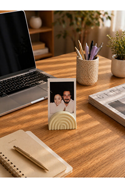 BitByteBrick Rainbow Polaroid Fotoğraf Standı - Instax Masaüstü Fotoğraf Tutu...