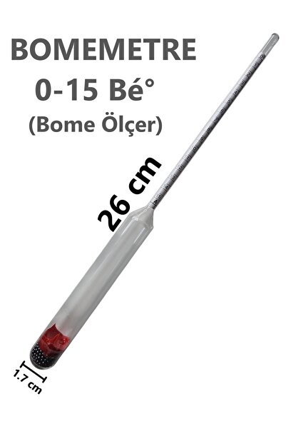 TEKNO İSTANBUL 0 - 15 Arasi Bome Olcer Bomemetre Yogunluk Olcer