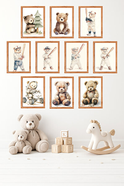UNT Αρκουδάκι με εμφάνιση 10 πλαισίων |   Χαριτωμένο Ζώο |   Σετ Σκανδιναβική...