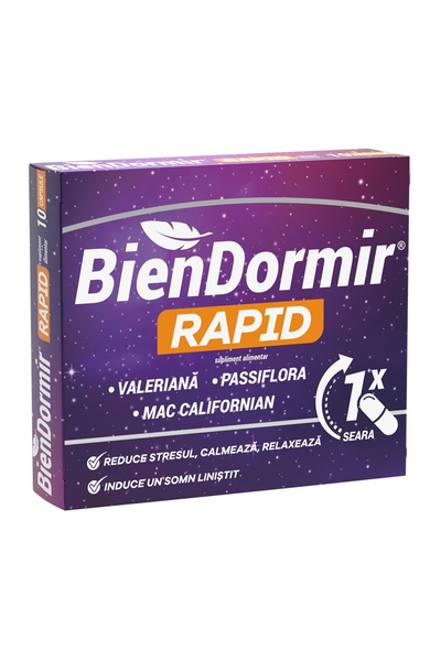 Fiterman Pharma Κοιμήσου Καλά και Γρήγορα 1 φιάλη x 10 κάψουλες