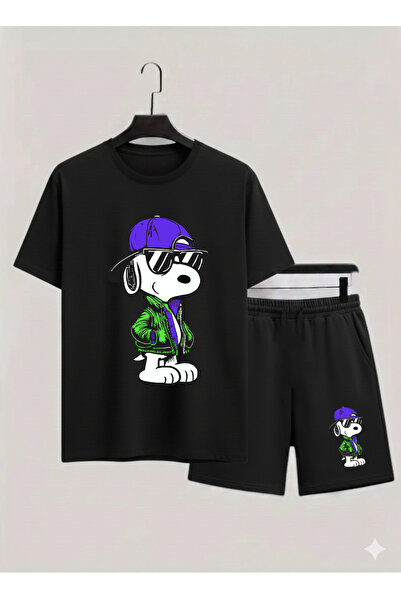 MAGORS SNOOPY ŠTAMPANA 100% PAMUK DEČJA MAJICA-SA KRUGLIM OGRLOM I KRATKE HLA...