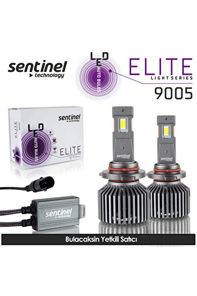 Sentinel Elite HB3-9005 Led Xenon Ampülü 65w 12v 12000 Lumen 6500 Kelvin Beya...