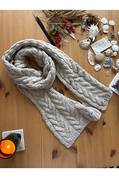 Chinko Woolen Hair Braided Soft and Smooth Unisex Scarf That Hugs You with Love