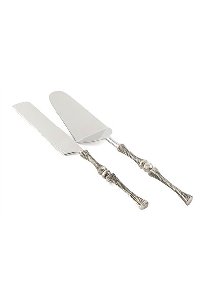 Mikasa Moor Silver Vintage Cake Serving Set