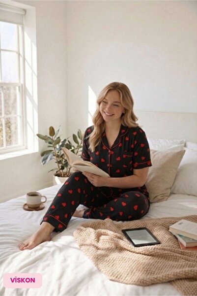 bie's Γυναικείο πουκάμισο από βισκόζη μεγάλου μεγέθους με γιακά και κουμπιά μ...