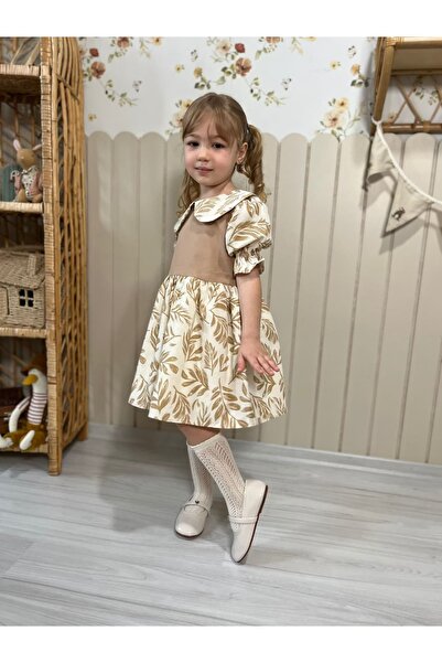 TINY BEAR Φόρεμα για κορίτσι με λουλούδια
