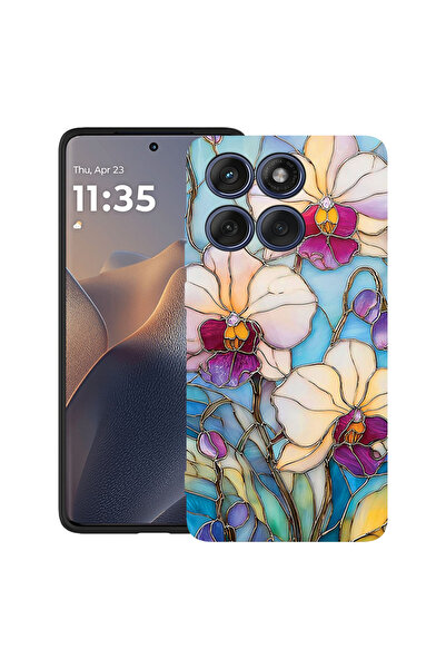 bestcase Υπέρλεπτη Θήκη για Motorola Edge 60 Fusion / Edge 60, Φλοράλ - Ορχιδ...