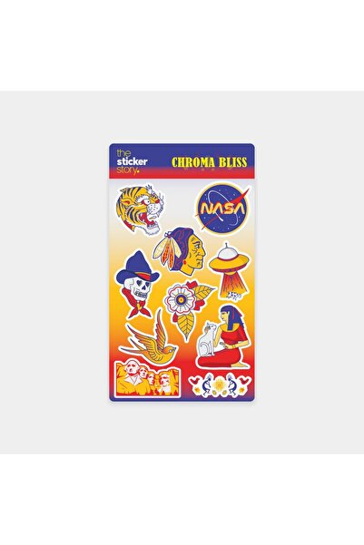 The Sticker Story. سلسلة ملصقات كروما بليس