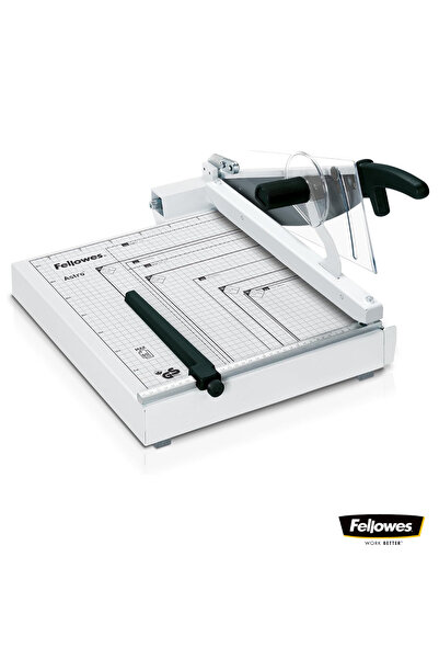Fellowes Guilotină cu pârghie, A4, pentru uz profesional de birou, tăiere A4,...