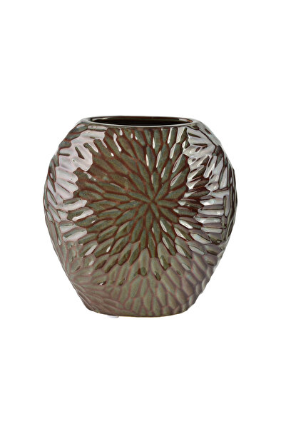 MONDEX Vase YARINE 20x10x20cm purple+green