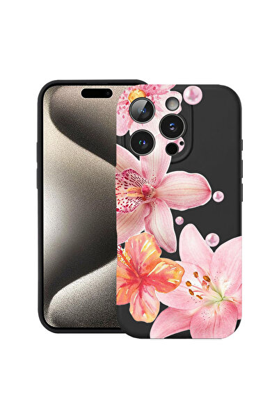 bestcase Υπέρλεπτη Θήκη για Apple iPhone 16 Pro, Φλοράλ - Αισθητική Κομψή Ορχ...