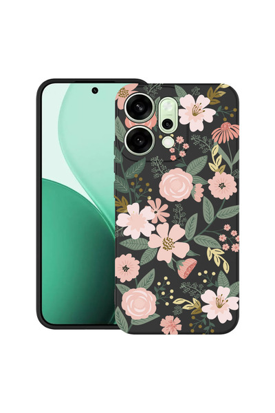 bestcase Υπέρλεπτη Θήκη για OPPO Reno14, Φλοράλ - Σχέδιο Λωτού, 2082899 B 2068