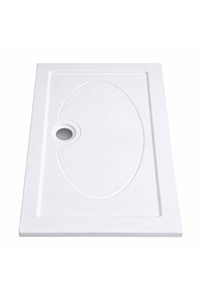 Serel - 80x120 cm Seramik Duş Teknesi Flat OUTLET - 45249SS000-