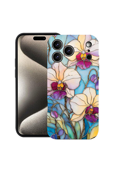 bestcase Υπέρλεπτη Θήκη για Apple iPhone 17 Pro, Φλοράλ - Ορχιδέα με σχέδιο β...