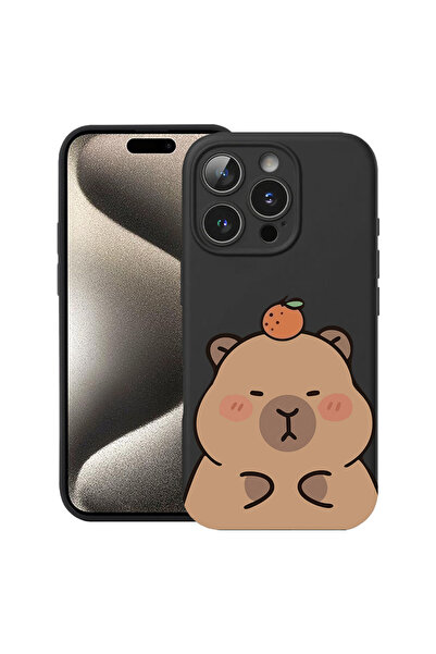bestcase Husă Ultra Subțire pentru Apple iPhone 14 Pro, Capibara Drăguță, 191...