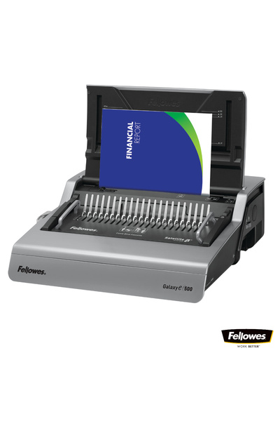 Fellowes Aparat de legat electric, Galaxy-E 500, cu inele din plastic, diamet...