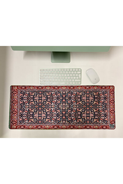 rakkun shop Halı Desen Baskılı Mousepad 30x70 cm ölçülerinde Gamer , Oyuncu Kaydırmaz tabanlı - Limited Edition