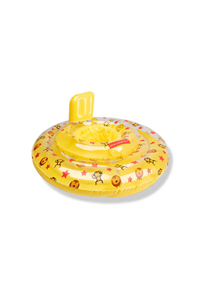 Swim Essentials Yellow Circus Bebek Sırt Destekli Yüzme Simidi 0-1 Yaş