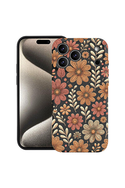 bestcase Υπέρλεπτη Θήκη για Apple iPhone 17 Pro Max, Φλοράλ Φθινοπωρινό Σχέδι...