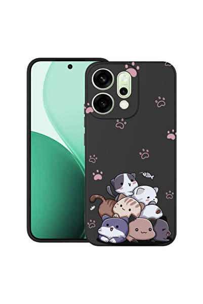 bestcase Husă Ultra Subțire pentru OPPO Reno14, Pisicuțe, 2082899 B 2018