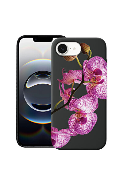 bestcase Υπέρλεπτη Θήκη για Apple iPhone 16e / iPhone 17e, Φλοράλ - Ροζ Ορχιδ...