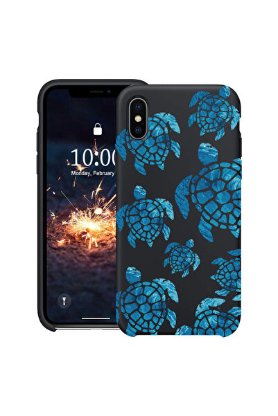 bestcase Υπέρλεπτη Θήκη για Apple iPhone XS / X, Καλοκαιρινές Χελώνες, 207816...
