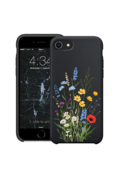 bestcase Υπέρλεπτη Θήκη για Apple iPhone SE 3 / SE 2 / 8 / 7, Χαριτωμένο Ανθο...