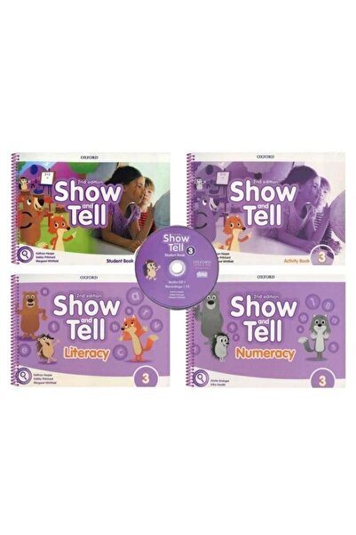 Pearson Show and Tell 3 Student Book +Activity +Literacy +Numeracy +Cd (2Nd E...