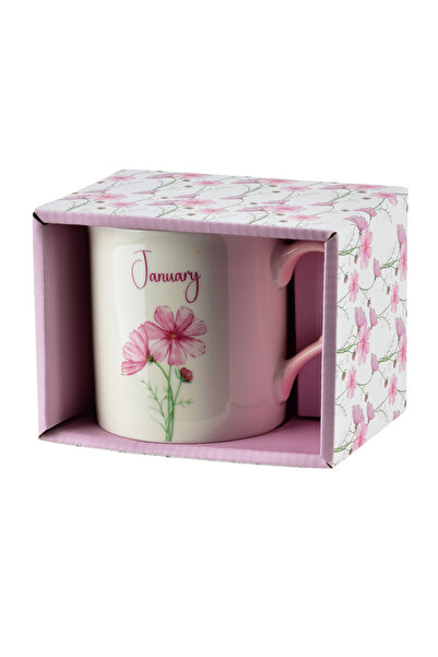 MONDEX Cană MES Ianuarie 320ml 8.7x9cm Ianuarie