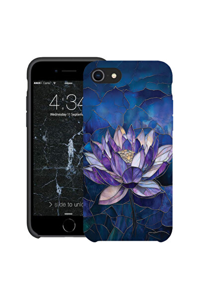 bestcase Husă Ultra Subțire pentru Apple iPhone SE 3 / SE 2 / 8 / 7, Florală ...