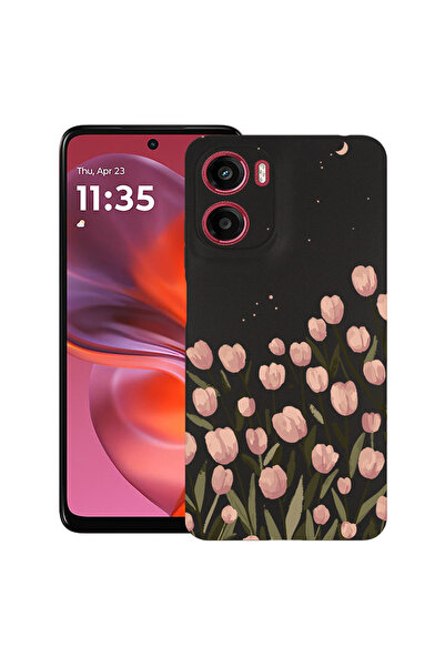 bestcase Υπέρλεπτη Θήκη για Motorola Moto G05 / Moto E15, Φλοράλ - Παστέλ Του...