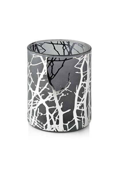MONDEX Sfeșnic ODETTE SILVER 8.8x8.8x10 cm