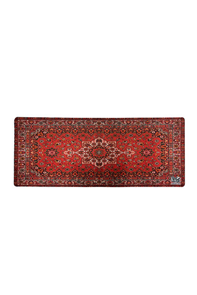 rakkun shop Halı Desen Baskılı Mousepad 30x70 cm ölçülerinde Gamer , Oyuncu Kaydırmaz tabanlı - Limited Edition