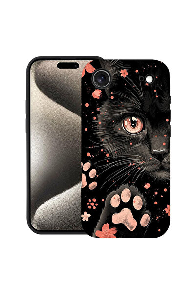 bestcase Husă Ultra Subțire pentru Apple iPhone 17 Air, Black Cat, 2052005 B ...