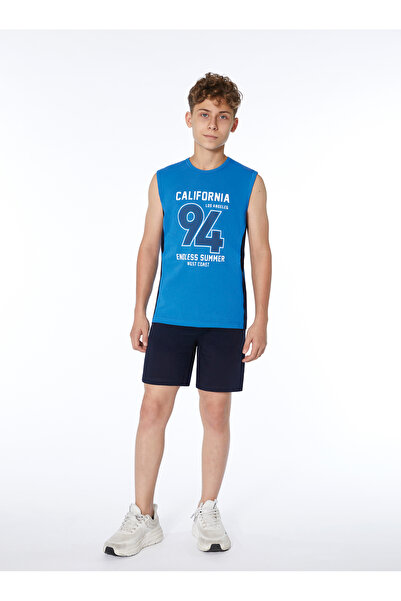 Elsima طقم بيجامة رجالي صيفي من نوع Garson Boy Athlete Shorts