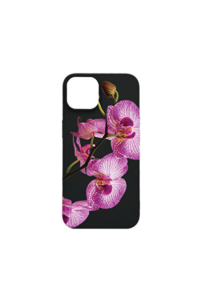 bestcase Υπέρλεπτη Θήκη για Apple iPhone 12 / 12 Pro, Φλοράλ - Ροζ Ορχιδέα, 2...