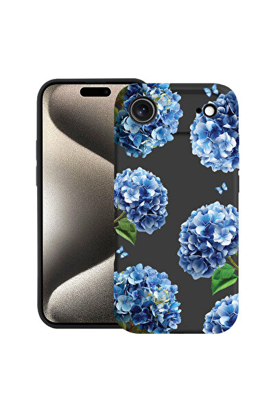 bestcase Husă Ultra Subțire pentru Apple iPhone 17 Air, Florală - Hortensie D...