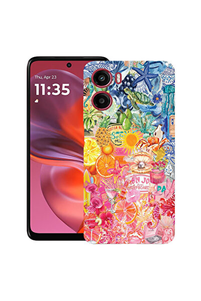 bestcase Υπέρλεπτη Θήκη για Motorola Moto G05 / Moto E15, Τροπικό, 1926336 B ...