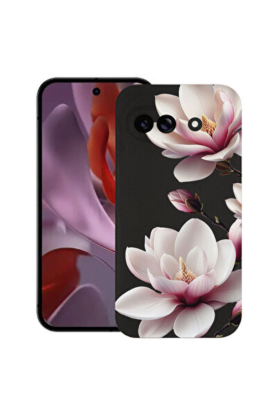 bestcase Υπέρλεπτη Θήκη για Google Pixel 9a, Φλοράλ - Ροζ Μανόλια, 1926335 B ...