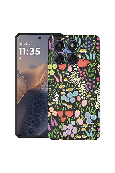 bestcase Υπέρλεπτη Θήκη για Motorola Edge 60 Pro, Φλοράλ - Πολύχρωμη Τουλίπα,...